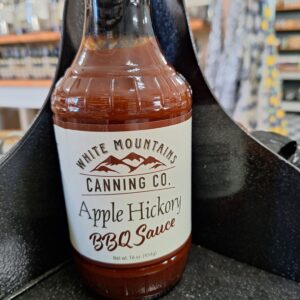 Apple Hickory BBQ Sauce bottle on display.